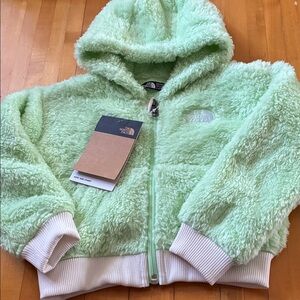 The North Face Light Green Fleece Jacket